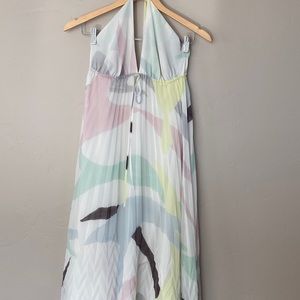 Alice + Olivia handkerchief pleated dress size M